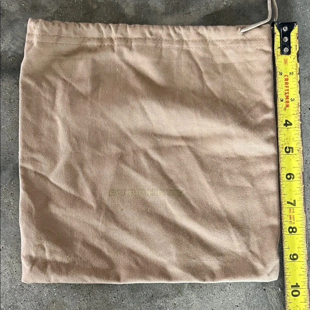 Authentic Burberry Beige Drawstring Garment Dust Bag